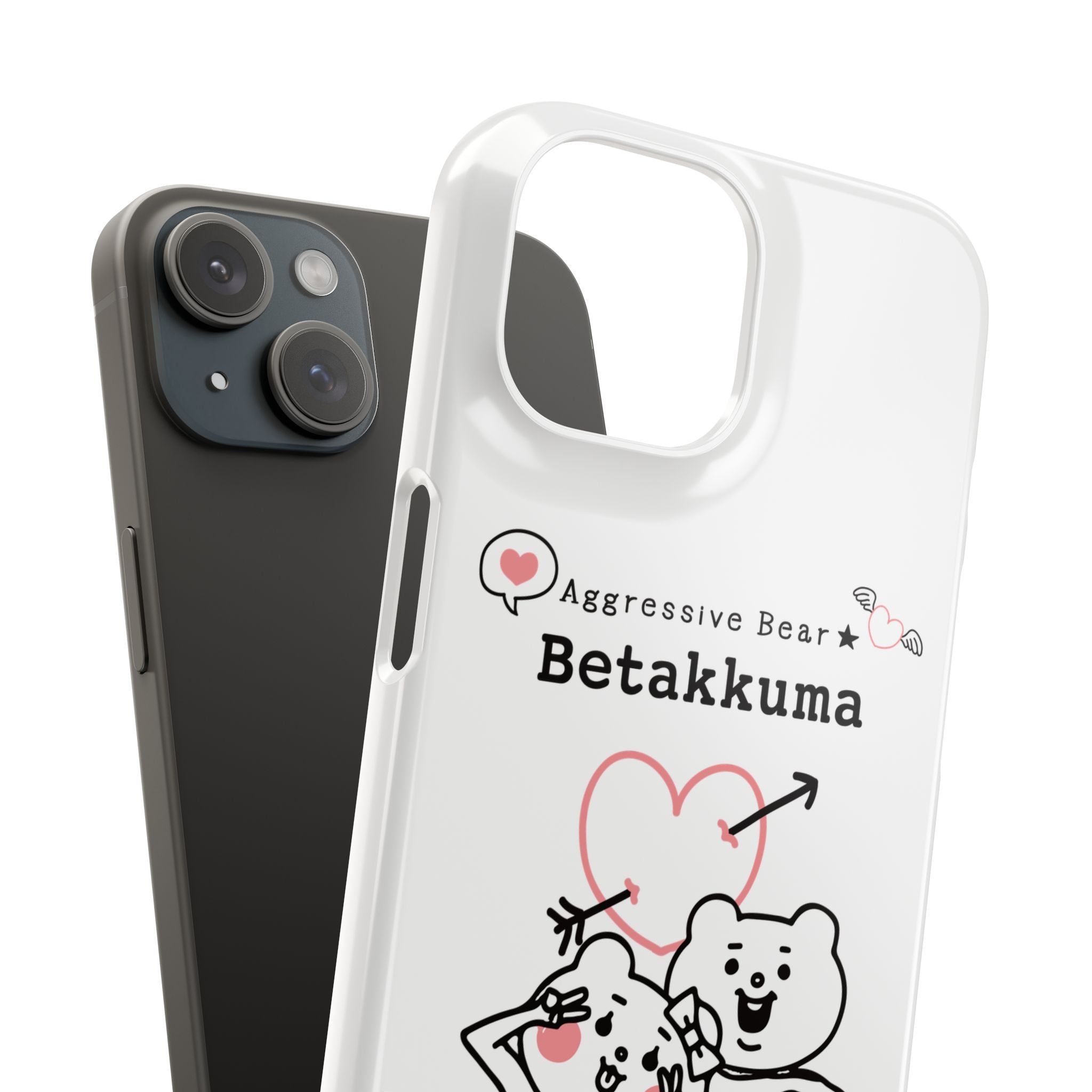Betakkuma Arrow Heart Phone Case